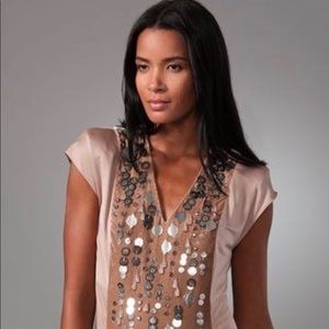 Nanette Lepore Mosaic embellished dress